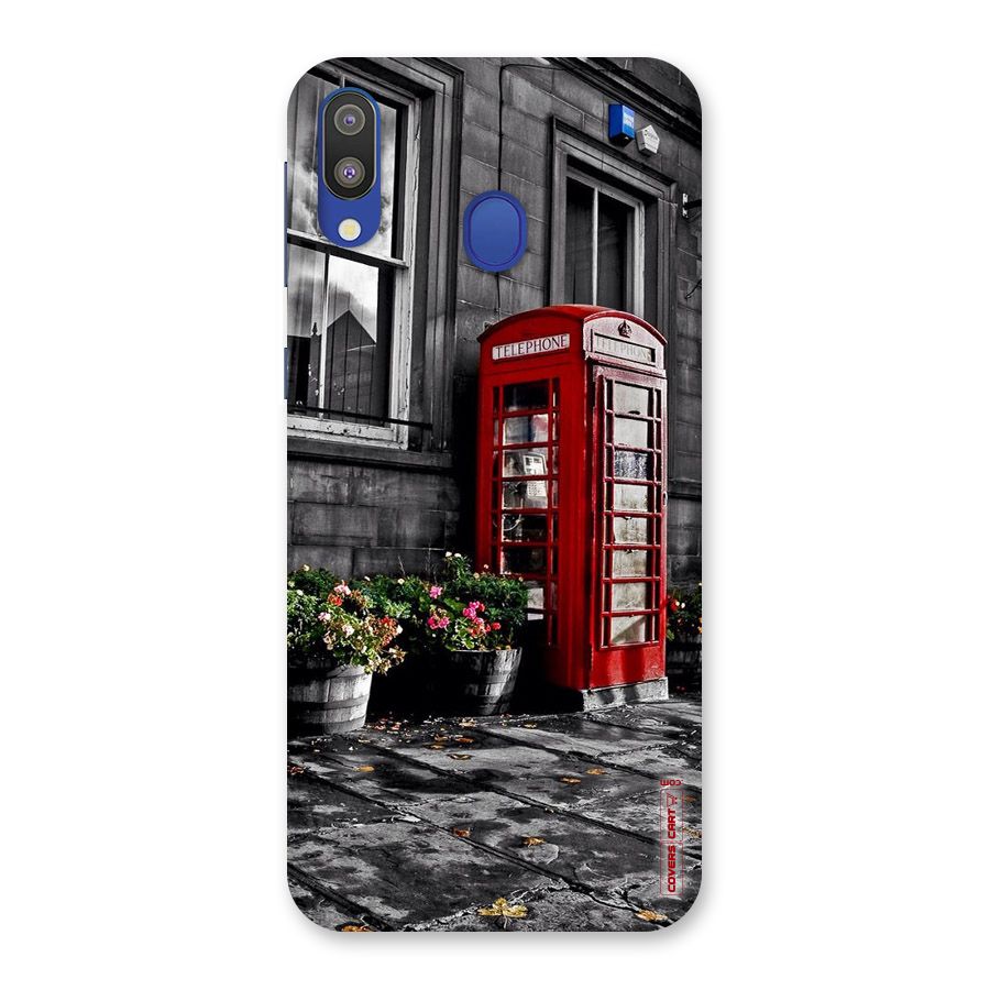 Flower And Booth Back Case for Galaxy M20