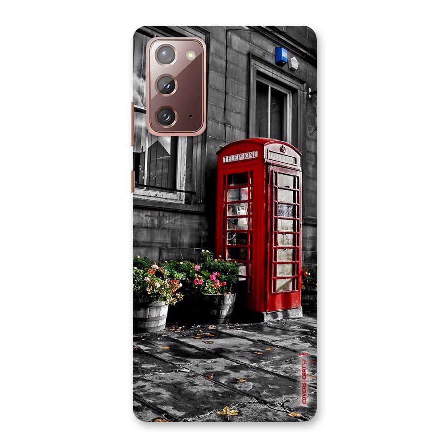 Flower And Booth Back Case for Galaxy Note 20
