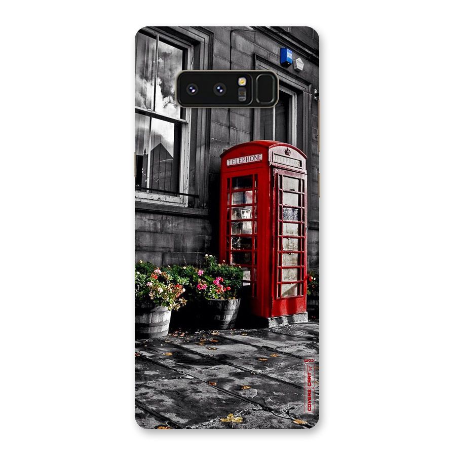 Flower And Booth Back Case for Galaxy Note 8