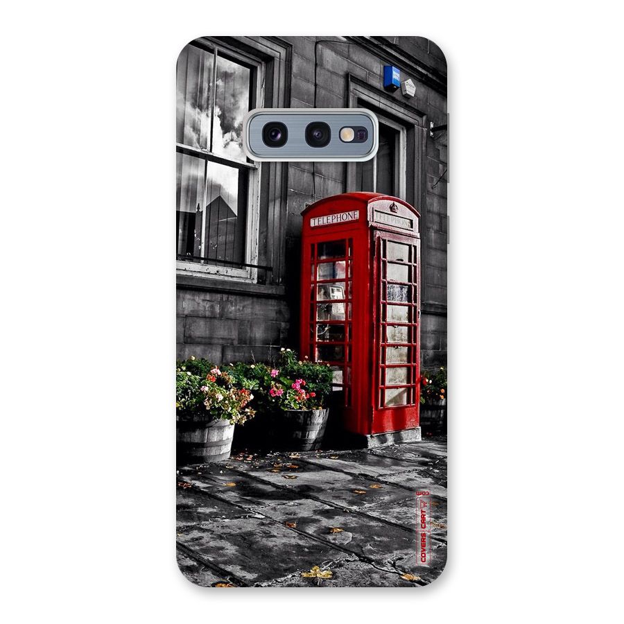 Flower And Booth Back Case for Galaxy S10e