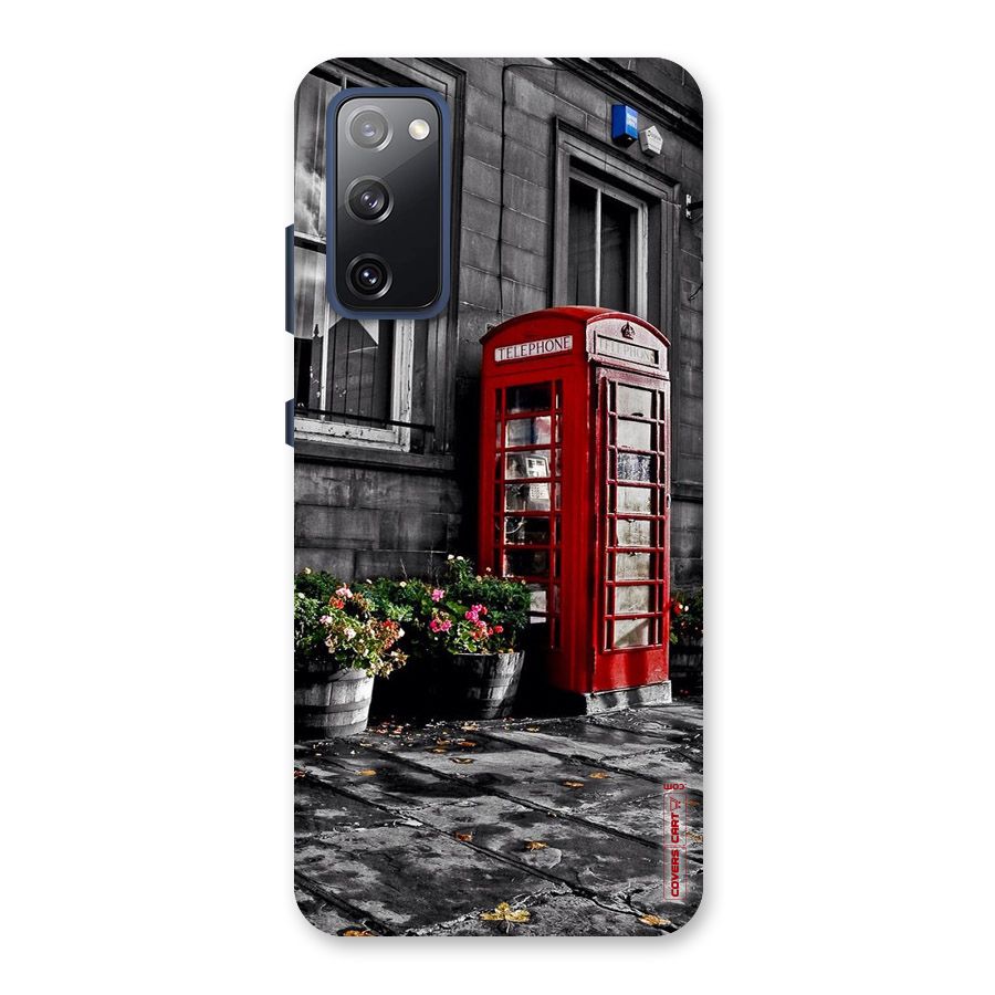 Flower And Booth Back Case for Galaxy S20 FE
