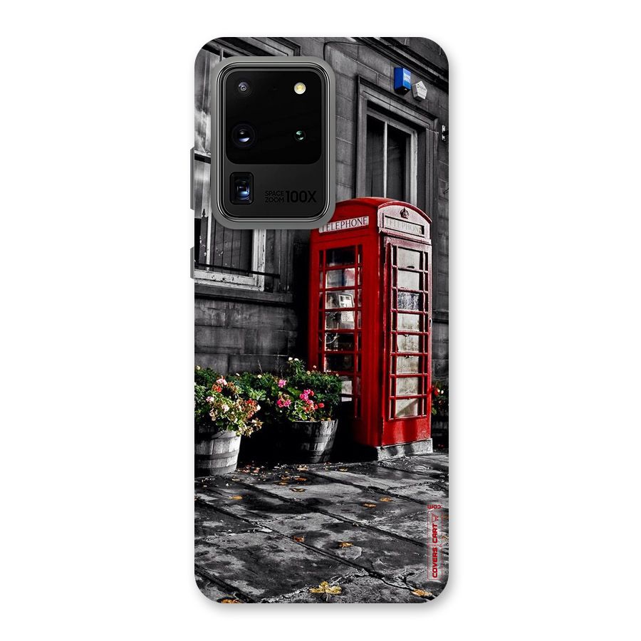 Flower And Booth Back Case for Galaxy S20 Ultra
