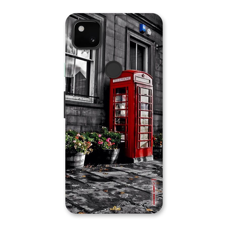 Flower And Booth Back Case for Google Pixel 4a