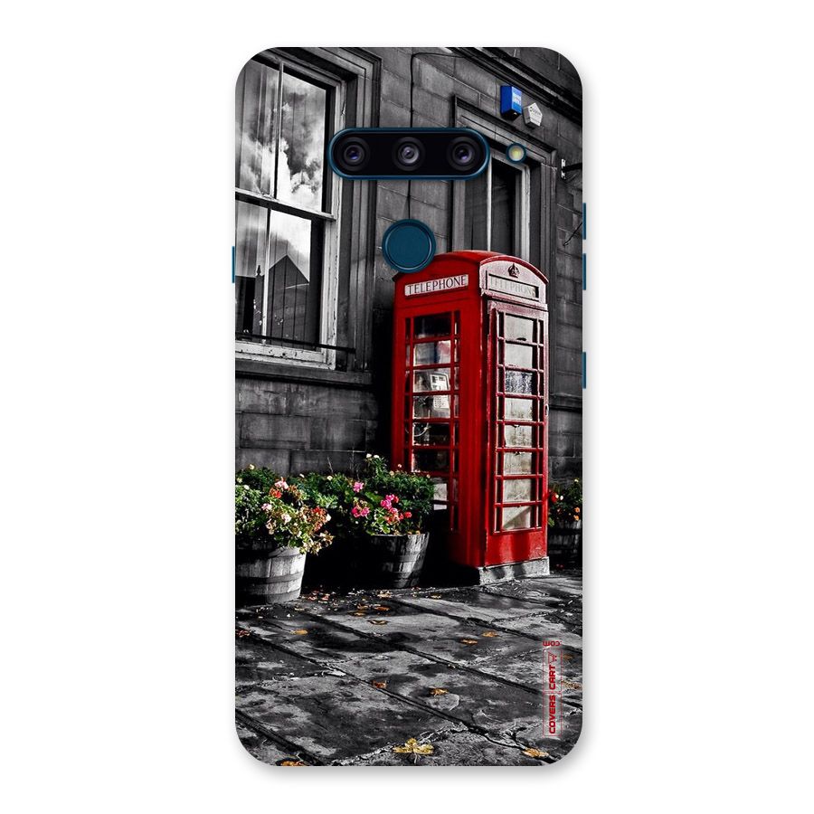 Flower And Booth Back Case for LG  V40 ThinQ