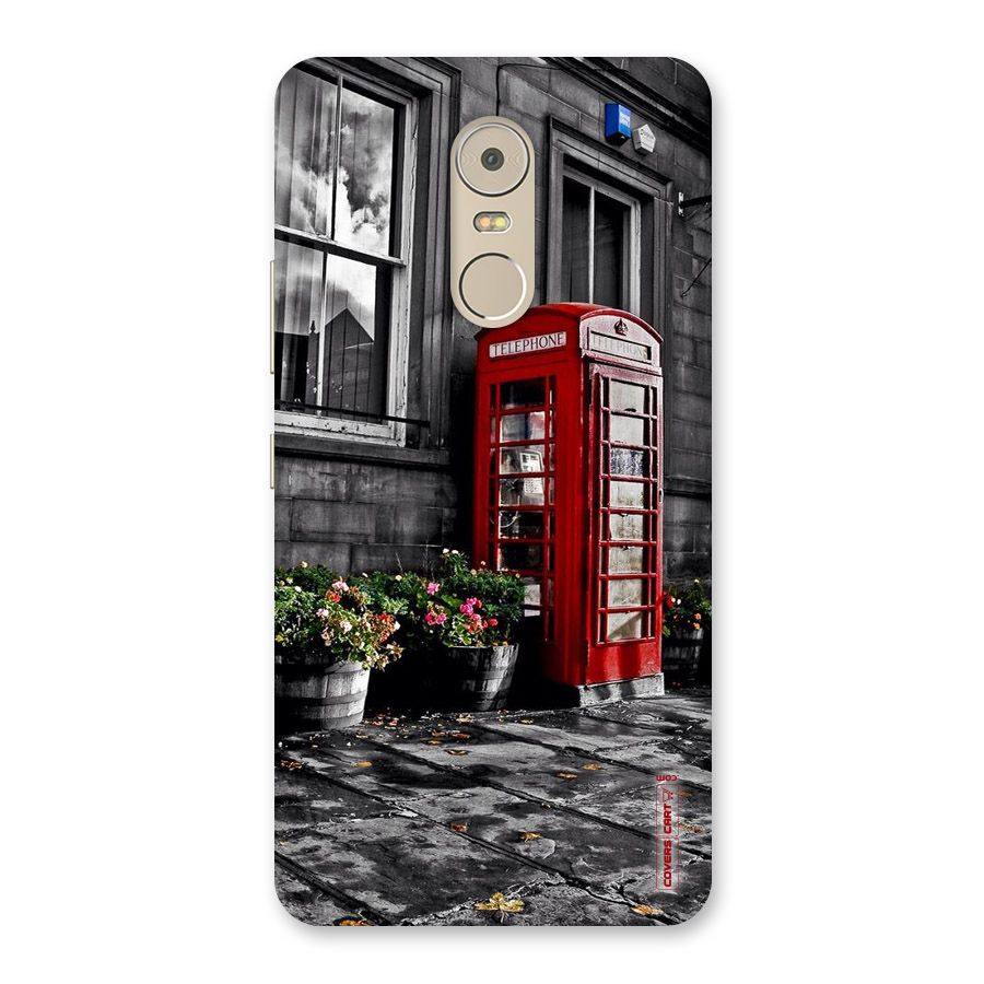 Flower And Booth Back Case for Lenovo K6 Note