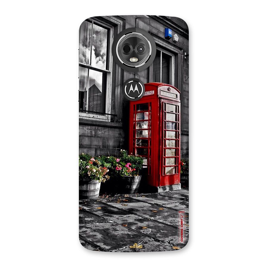 Flower And Booth Back Case for Moto E5 Plus