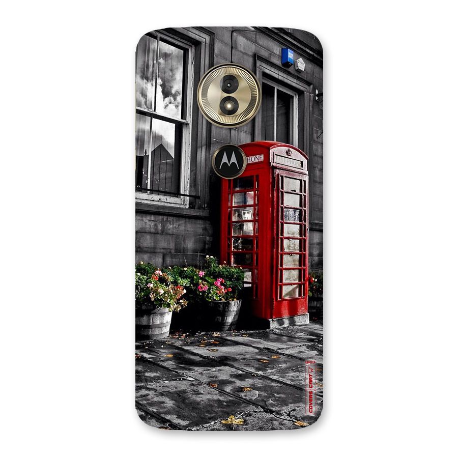 Flower And Booth Back Case for Moto G6 Play
