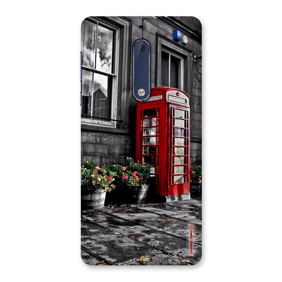 Flower And Booth Back Case for Nokia 5
