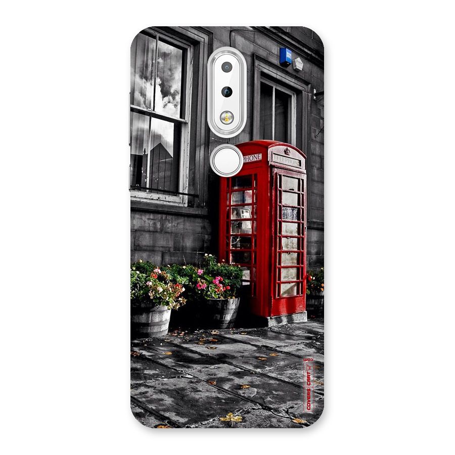Flower And Booth Back Case for Nokia 6.1 Plus