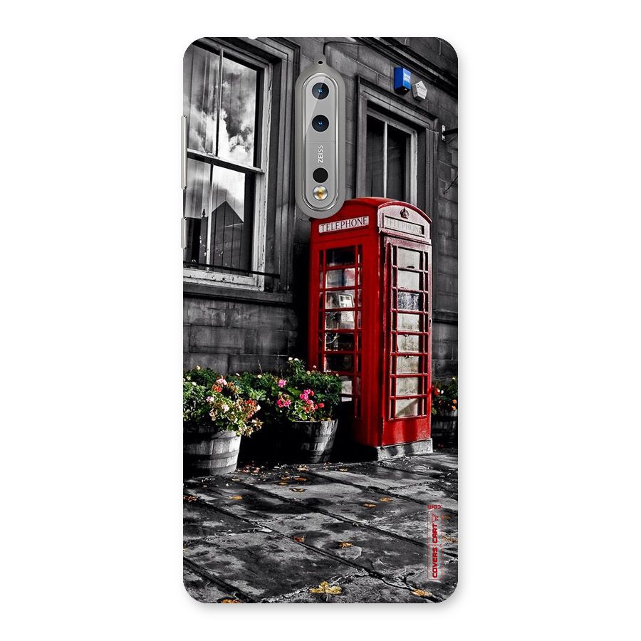 Flower And Booth Back Case for Nokia 8