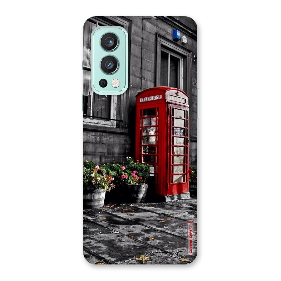 Flower And Booth Back Case for OnePlus Nord 2 5G