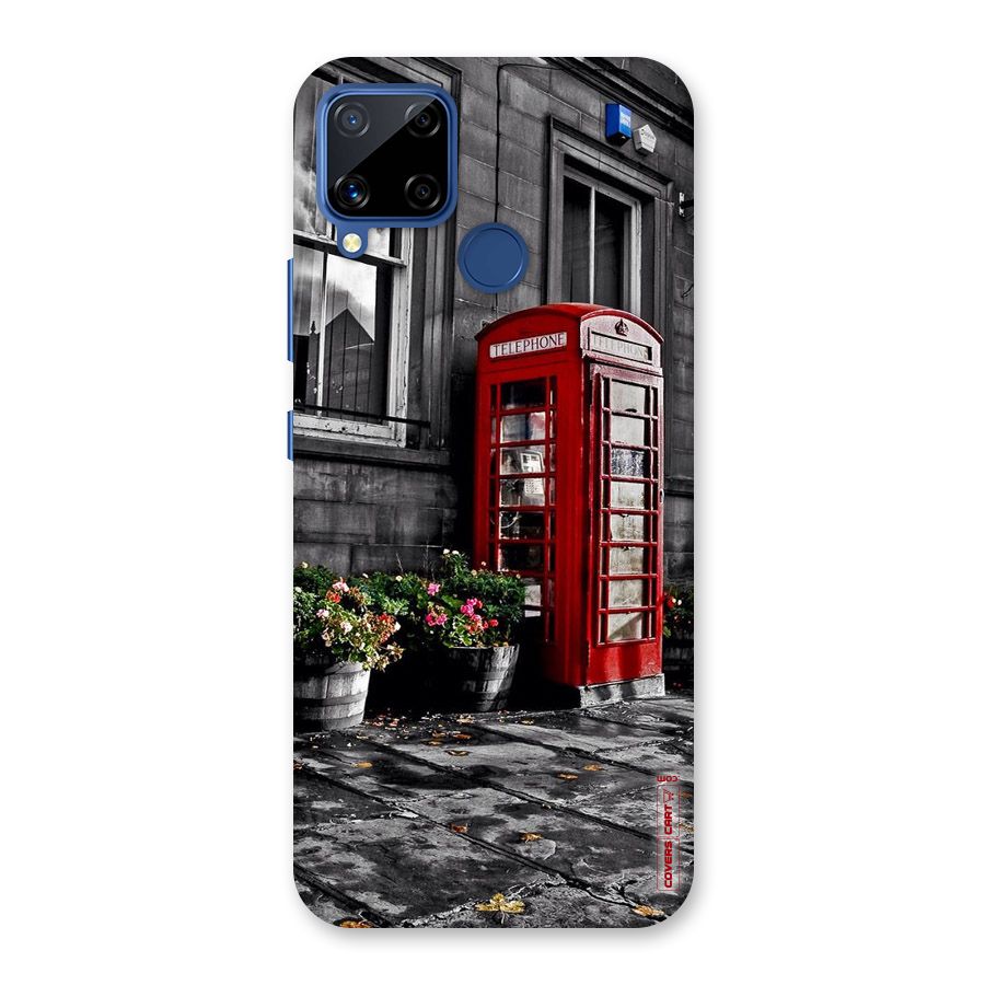 Flower And Booth Back Case for Realme C15