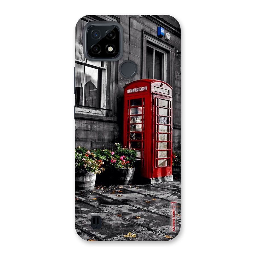 Flower And Booth Back Case for Realme C21