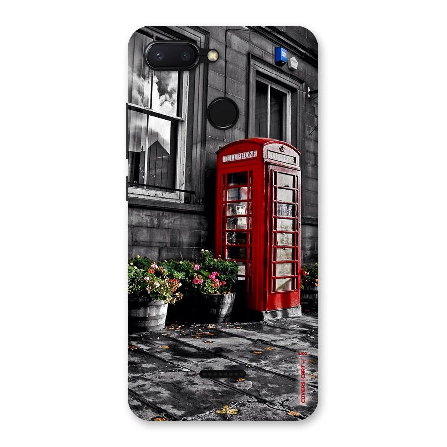 Flower And Booth Back Case for Redmi 6