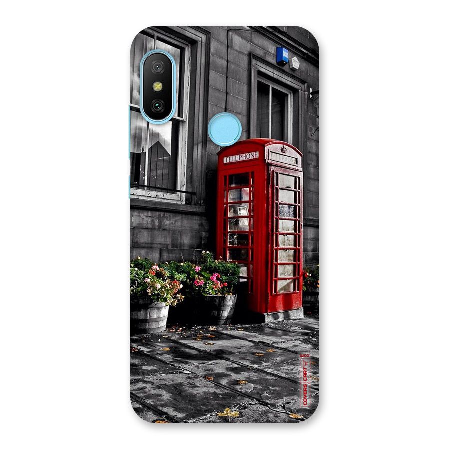 Flower And Booth Back Case for Redmi 6 Pro