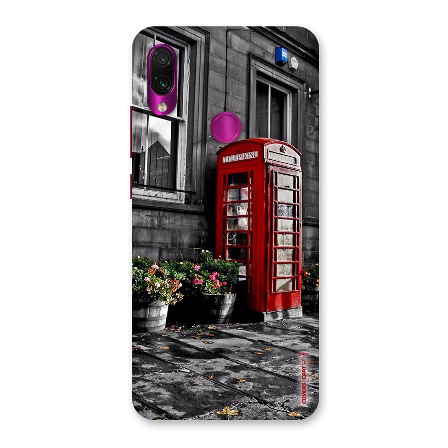 Flower And Booth Back Case for Redmi Note 7 Pro