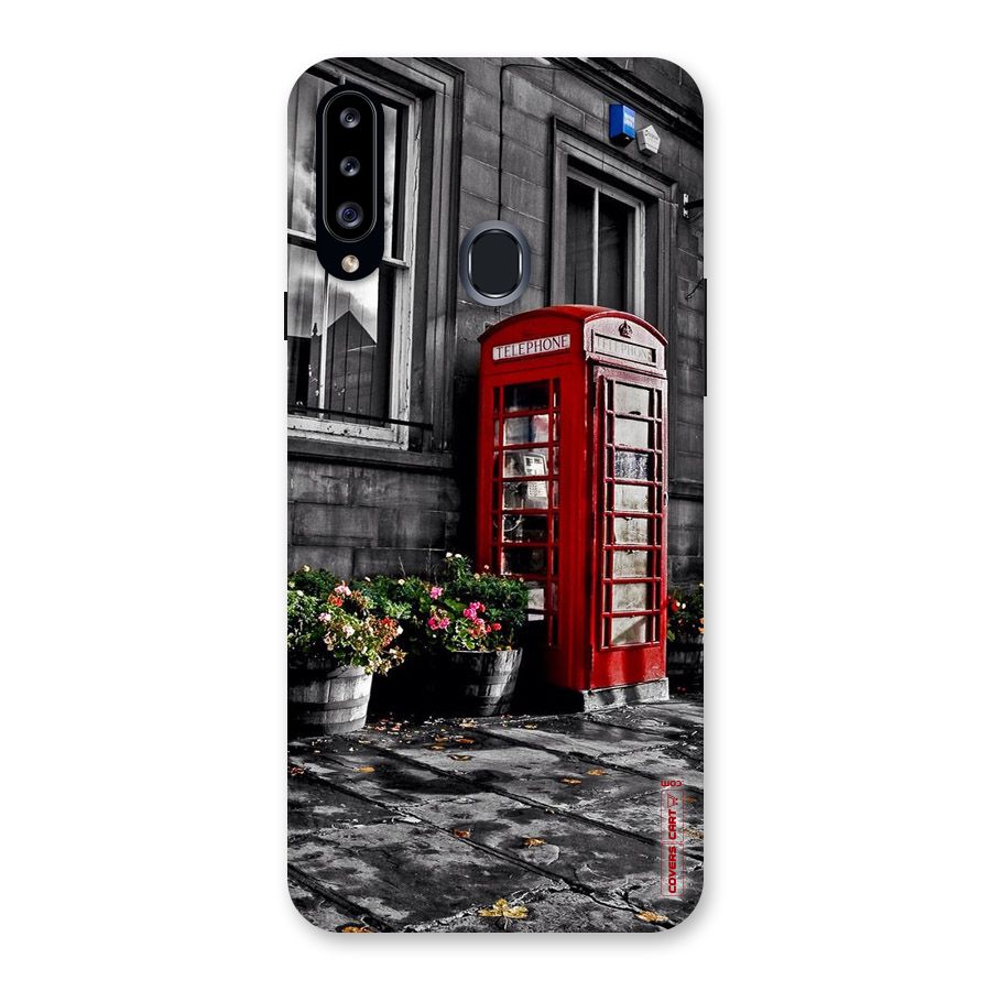 Flower And Booth Back Case for Samsung Galaxy A20s