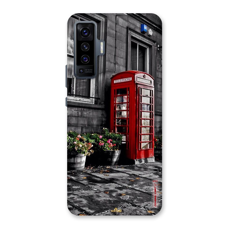 Flower And Booth Back Case for Vivo X50