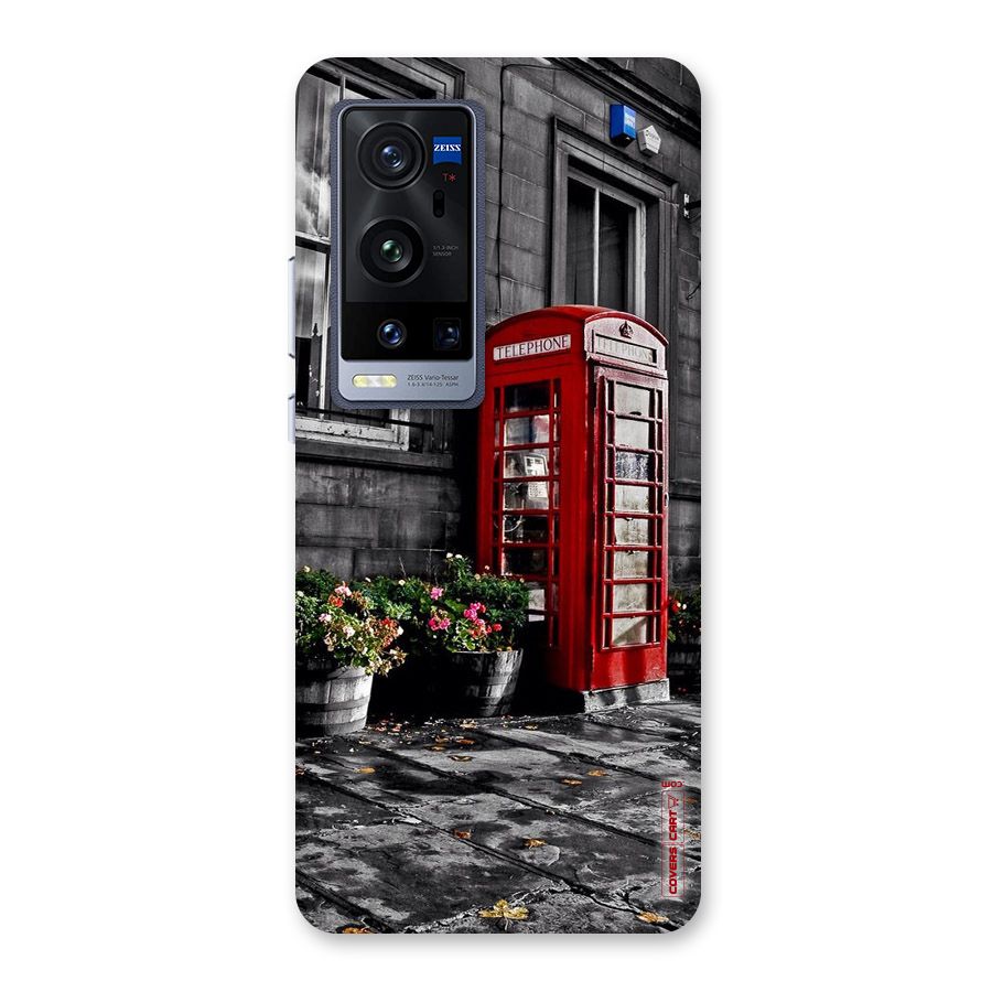 Flower And Booth Back Case for Vivo X60 Pro Plus