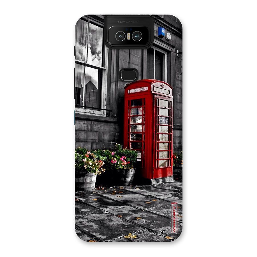 Flower And Booth Back Case for Zenfone 6z