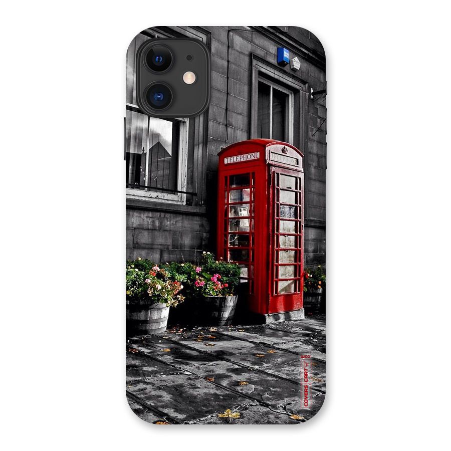 Flower And Booth Back Case for iPhone 11
