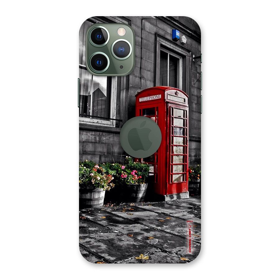Flower And Booth Back Case for iPhone 11 Pro Logo  Cut