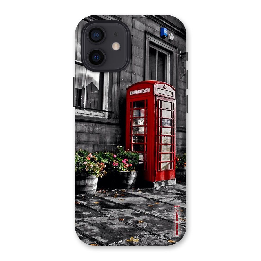 Flower And Booth Back Case for iPhone 12