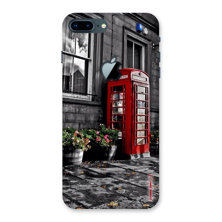 Flower And Booth Back Case for iPhone 7 Plus Apple Cut