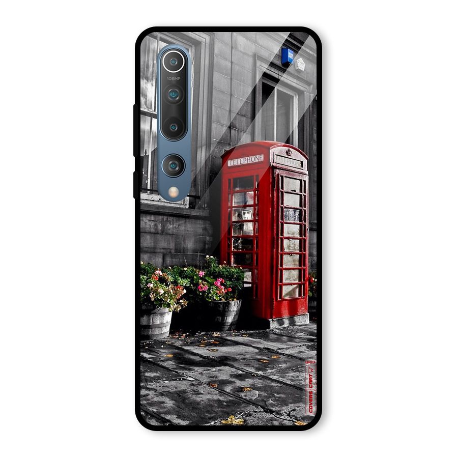 Flower And Booth Glass Back Case for Mi 10