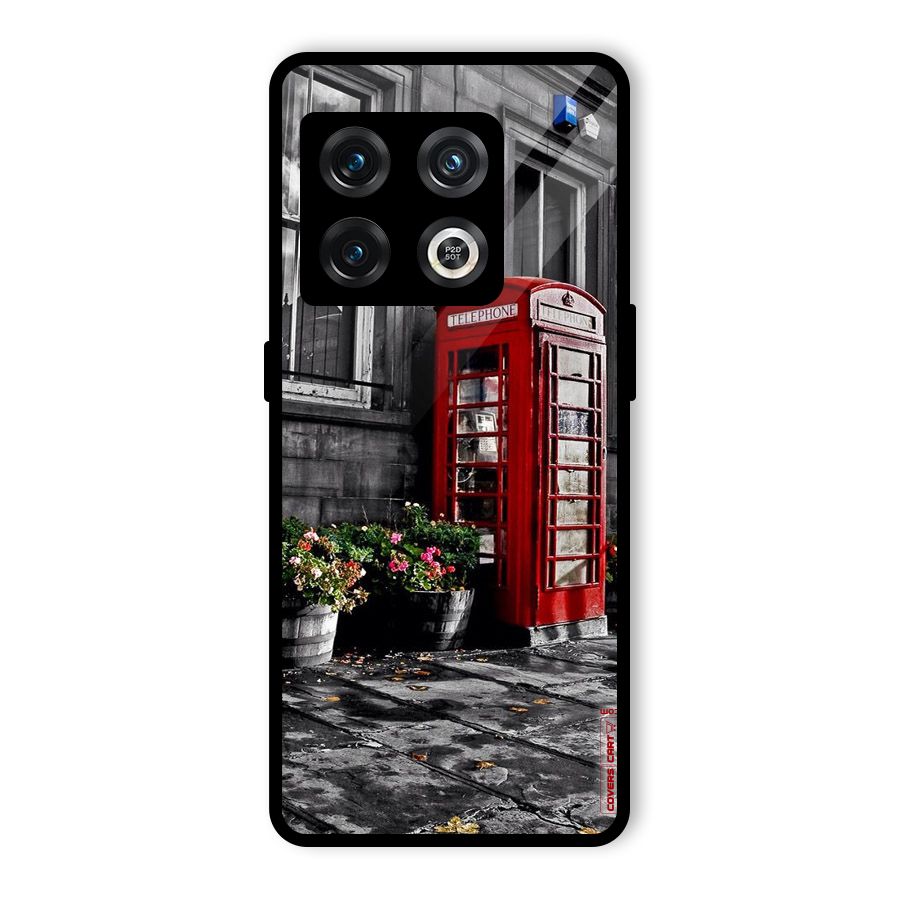 Flower And Booth Glass Back Case for OnePlus 10 Pro 5G
