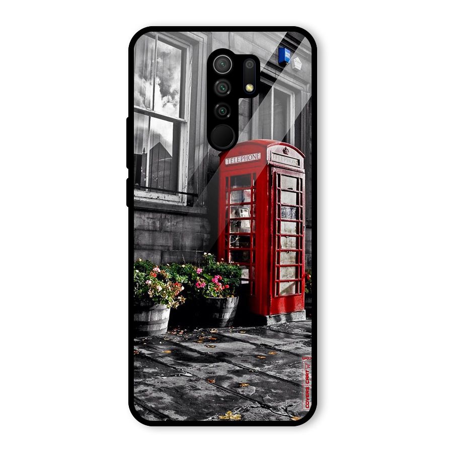 Flower And Booth Glass Back Case for Poco M2
