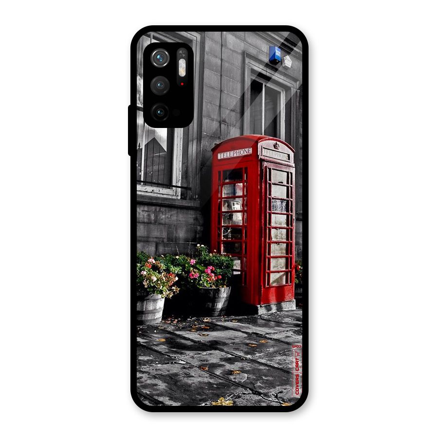 Flower And Booth Glass Back Case for Poco M3 Pro 5G