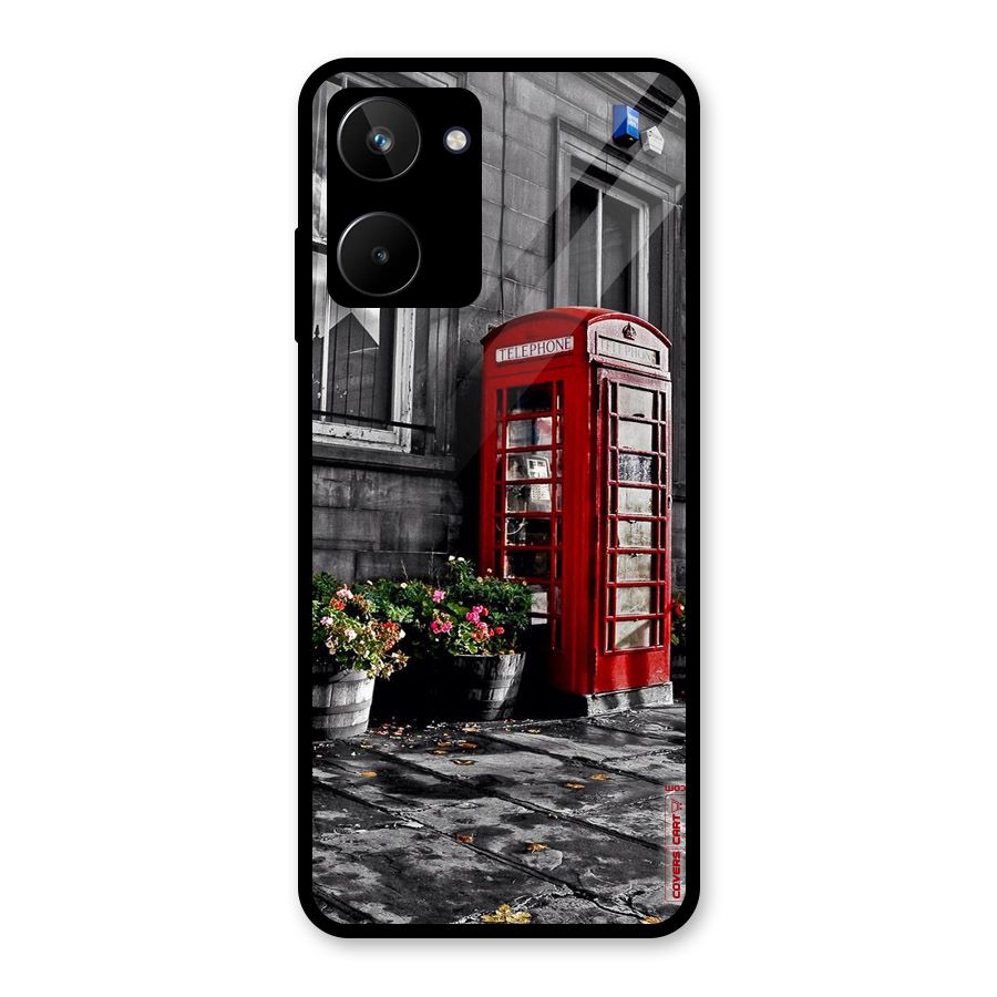 Flower And Booth Glass Back Case for Realme 10