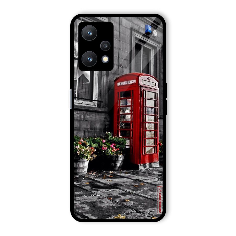 Flower And Booth Glass Back Case for Realme 9 Pro 5G
