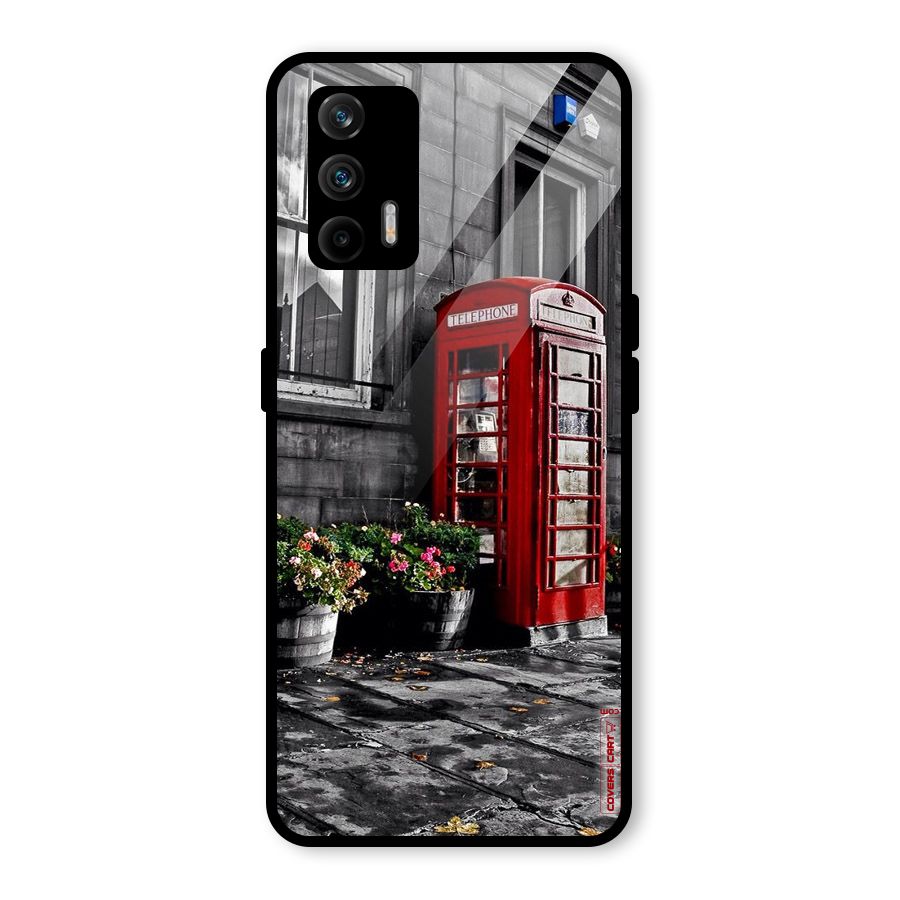 Flower And Booth Glass Back Case for Realme GT 5G