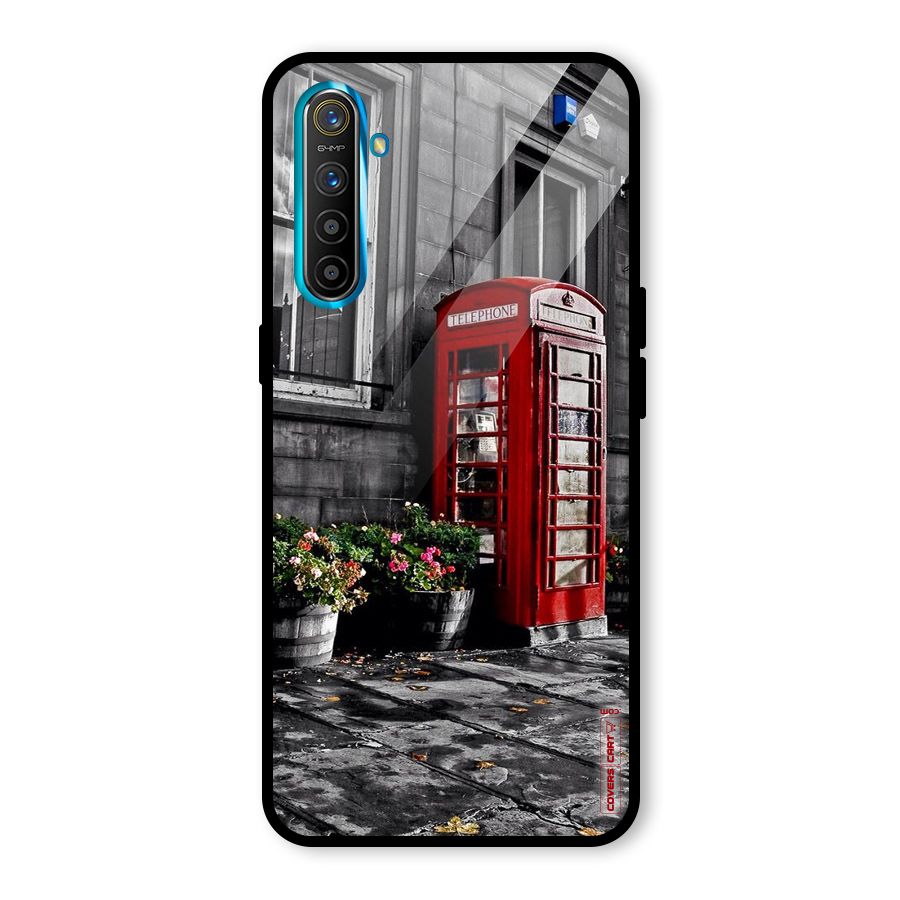 Flower And Booth Glass Back Case for Realme X2