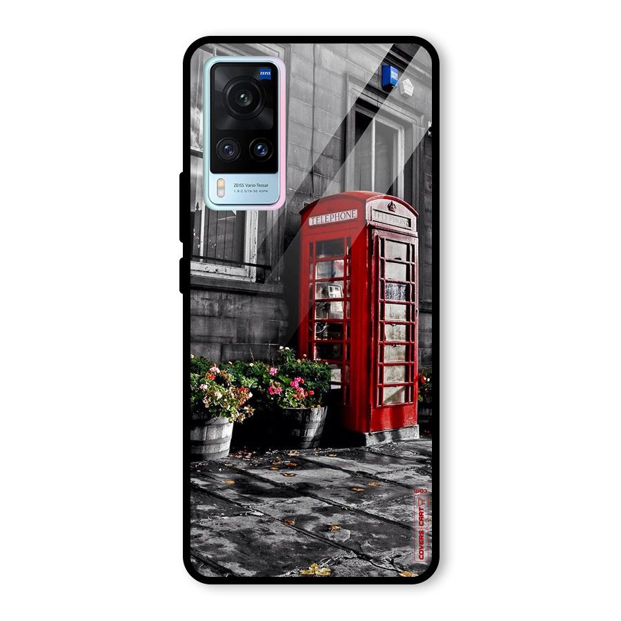 Flower And Booth Glass Back Case for Vivo X60