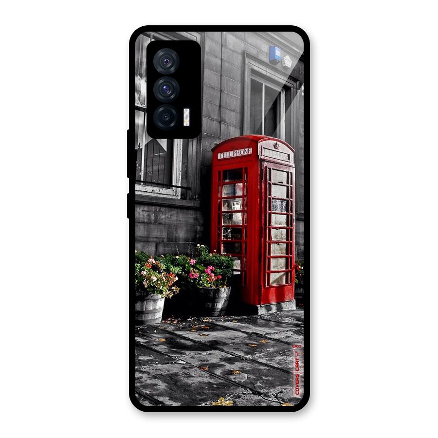 Flower And Booth Glass Back Case for Vivo iQOO 7 5G