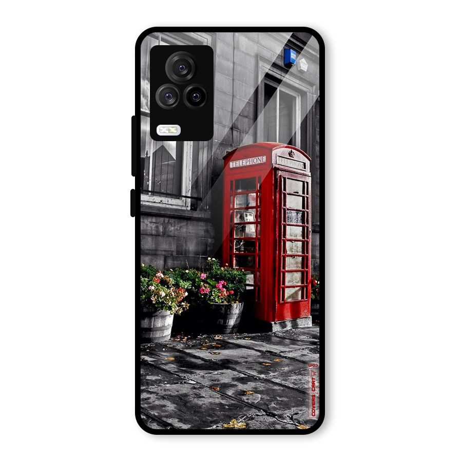 Flower And Booth Glass Back Case for Vivo iQOO 7 Legend 5G