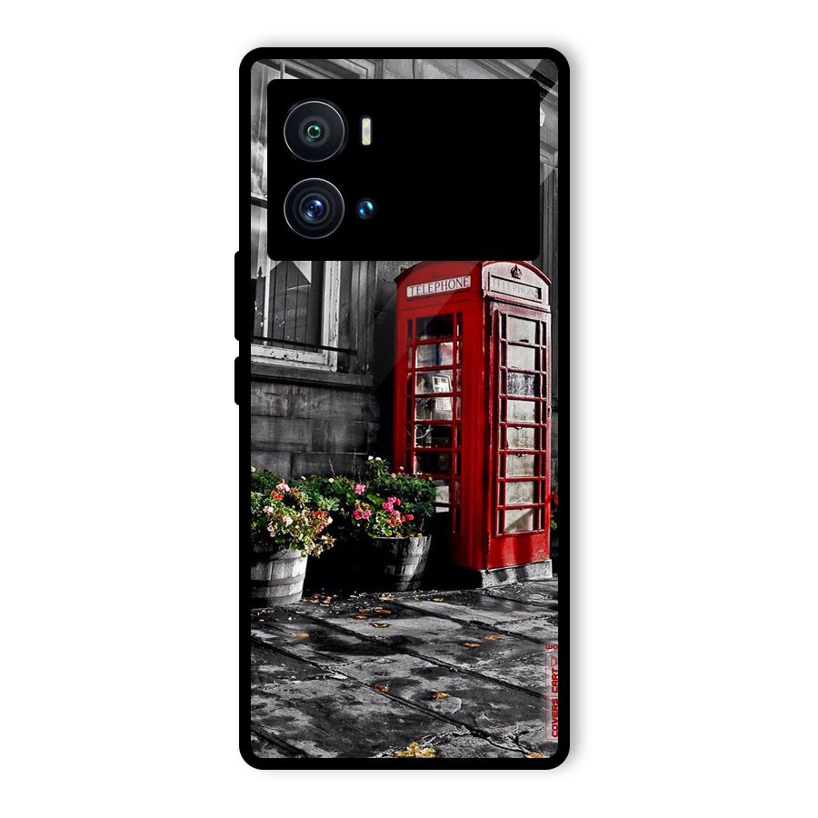 Flower And Booth Glass Back Case for Vivo iQOO 9 Pro