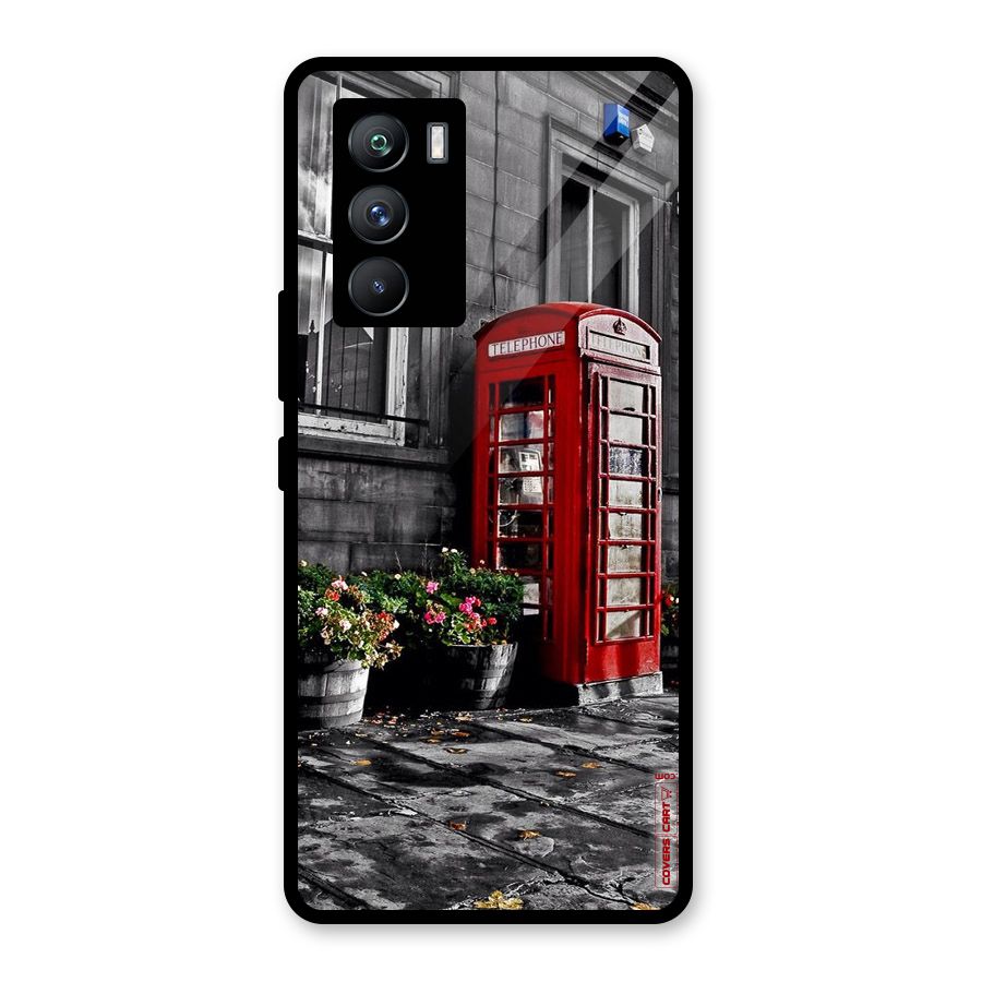 Flower And Booth Glass Back Case for Vivo iQOO 9 SE