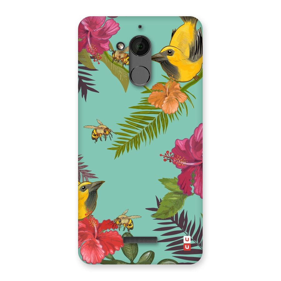 Flower Bird and Bee Back Case for Coolpad Note 5