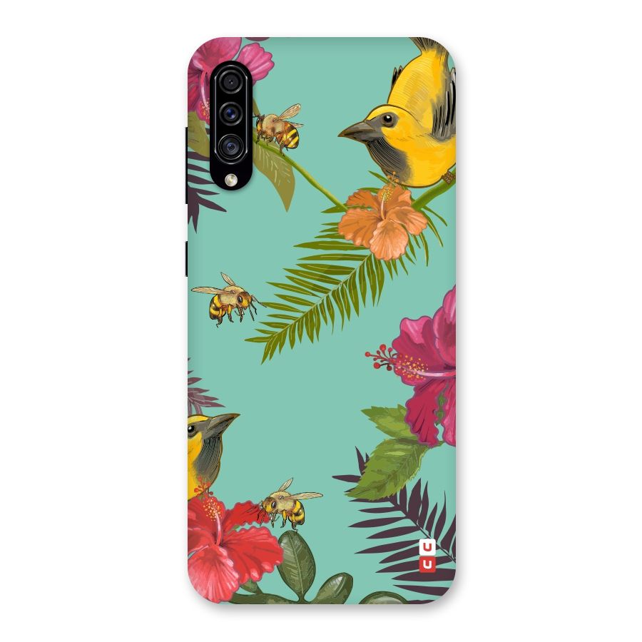 Flower Bird and Bee Back Case for Galaxy A30s