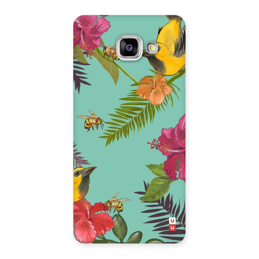 Flower Bird and Bee Back Case for Galaxy A5 2016