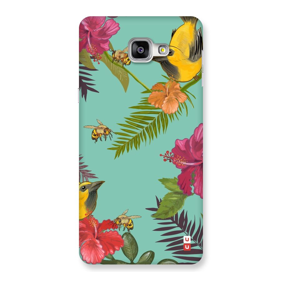 Flower Bird and Bee Back Case for Galaxy A9