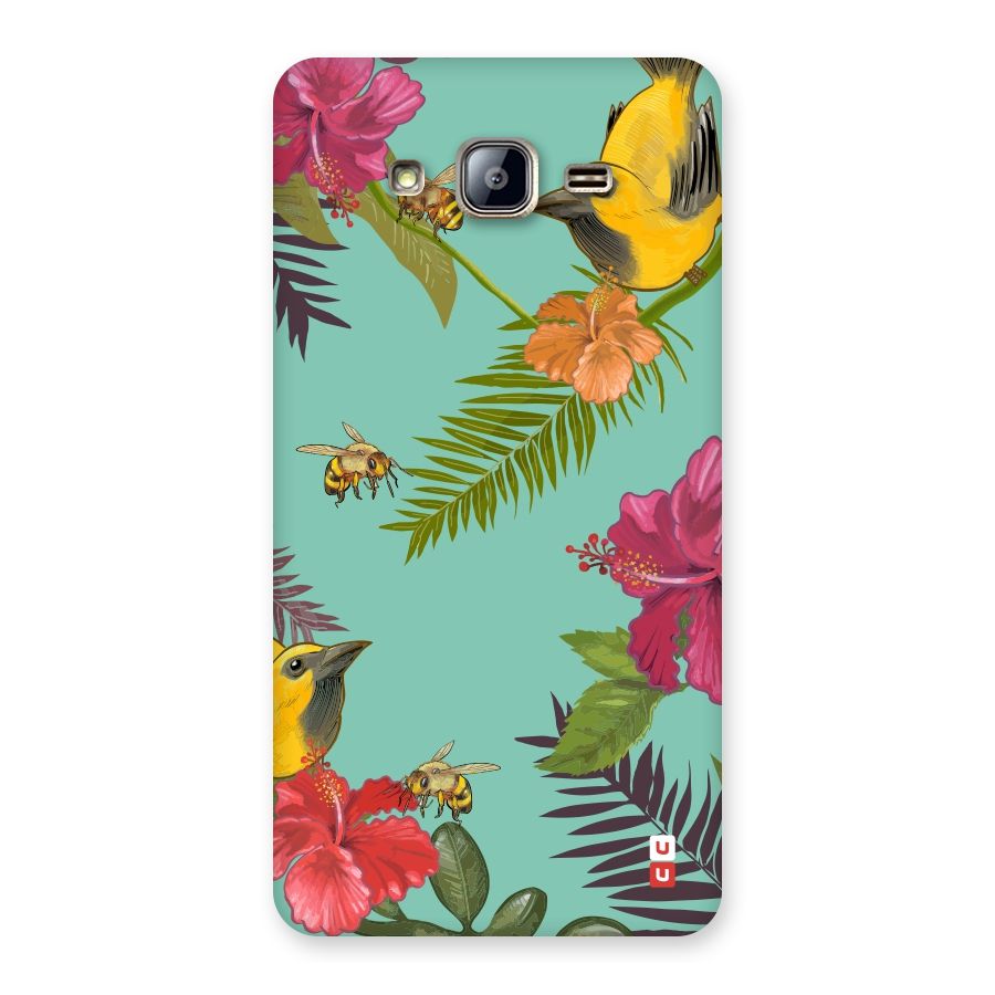 Flower Bird and Bee Back Case for Galaxy On5