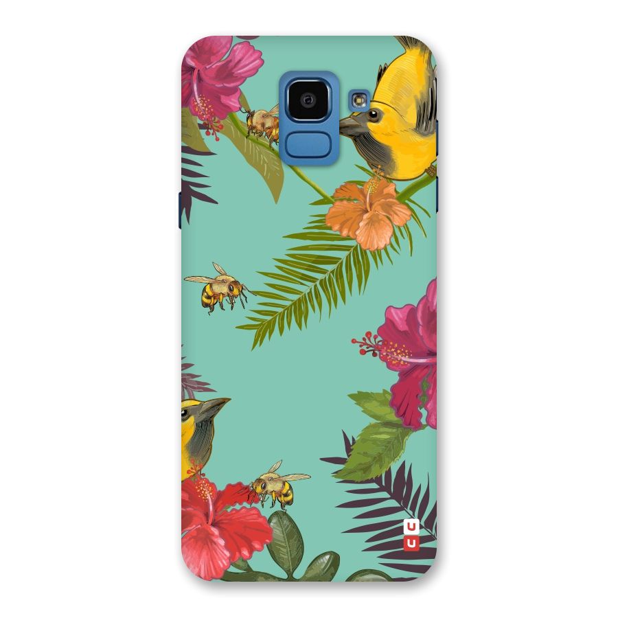 Flower Bird and Bee Back Case for Galaxy On6