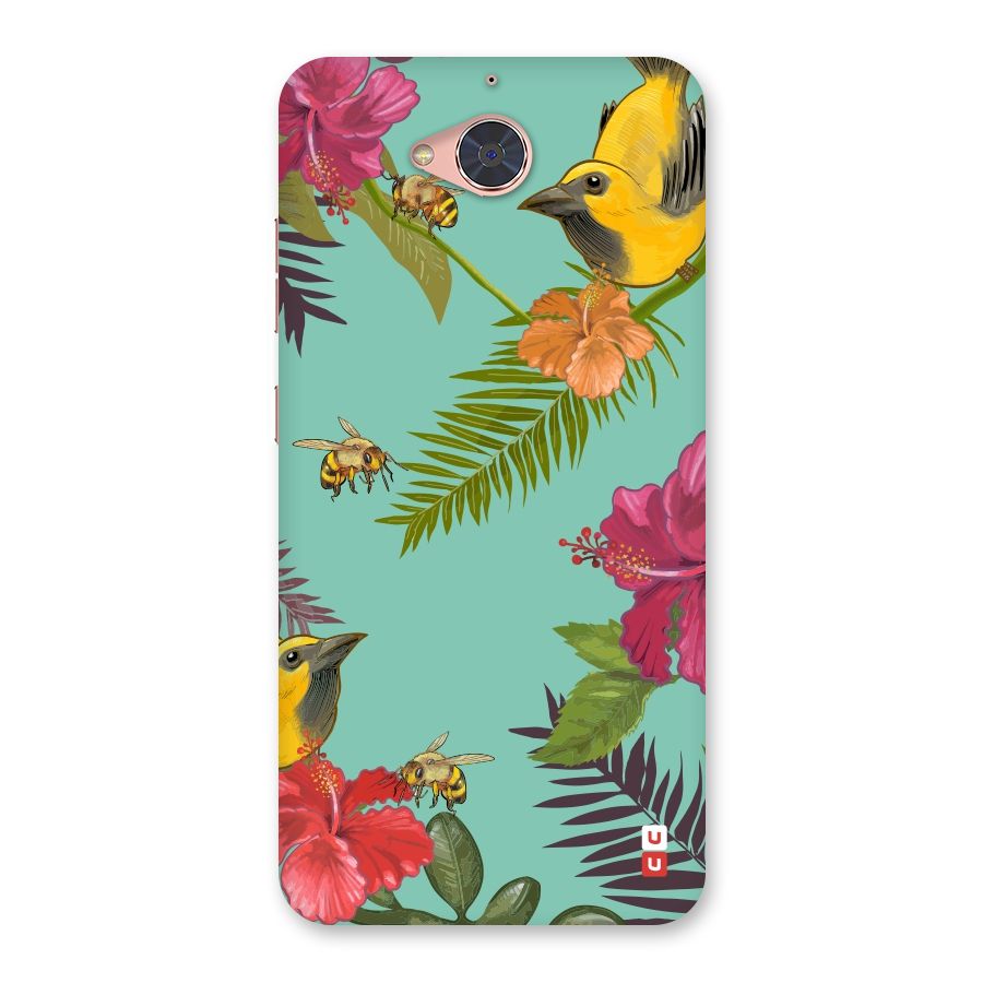 Flower Bird and Bee Back Case for Gionee S6 Pro