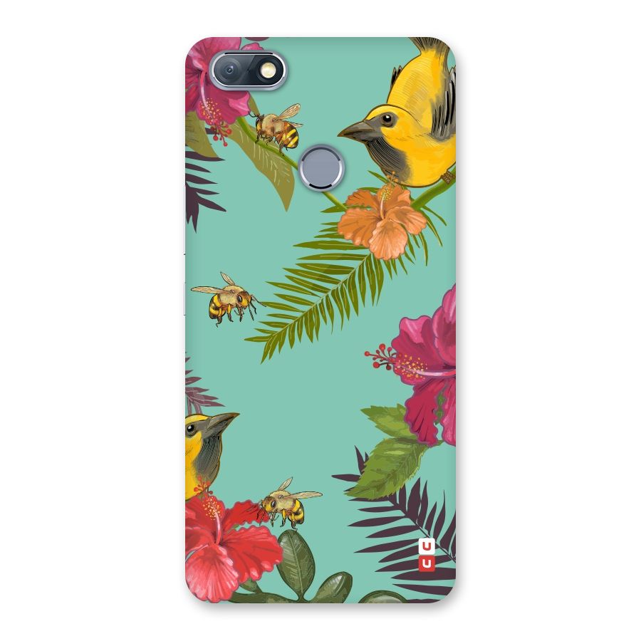Flower Bird and Bee Back Case for Infinix Note 5