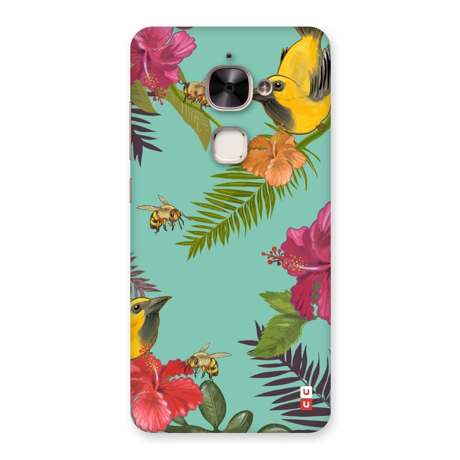 Flower Bird and Bee Back Case for Le 2